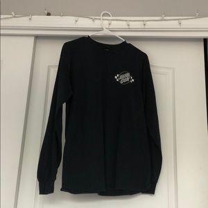 Santa Cruz black long sleeve shirt